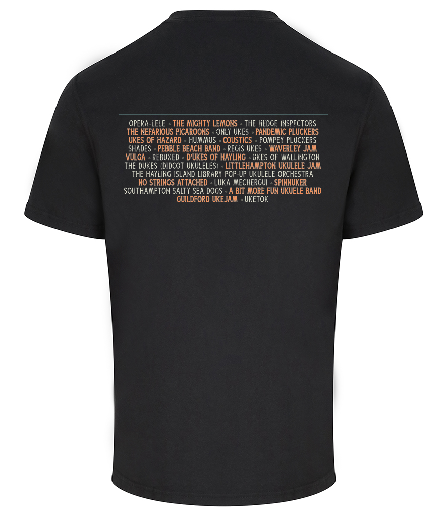 Ukulele Festival 2025 Tee / Black