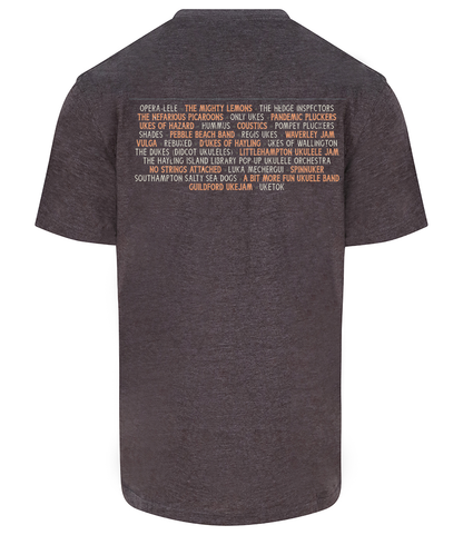 Ukulele Festival 2025 Tee / charcoal