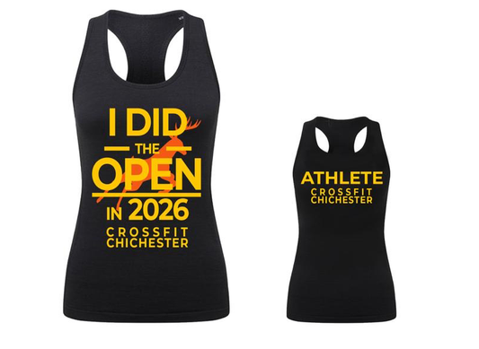 Crossfit open 2026 Ladies Vest